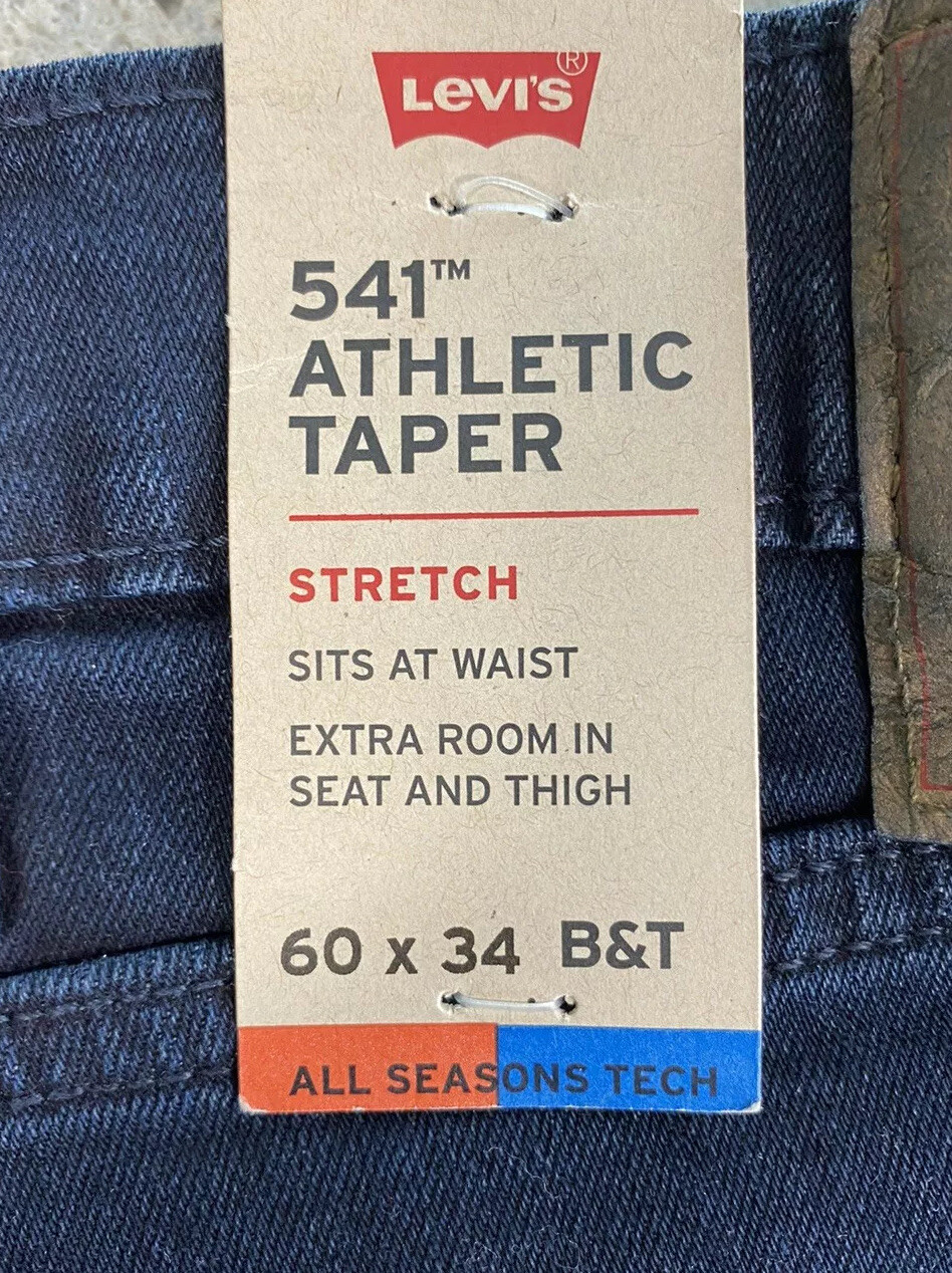 Джинсы Levi's Men's 541, Navy - All 